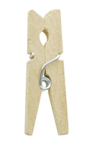 Charger l'image dans la galerie, 20 mini pinces en Bois Naturel
